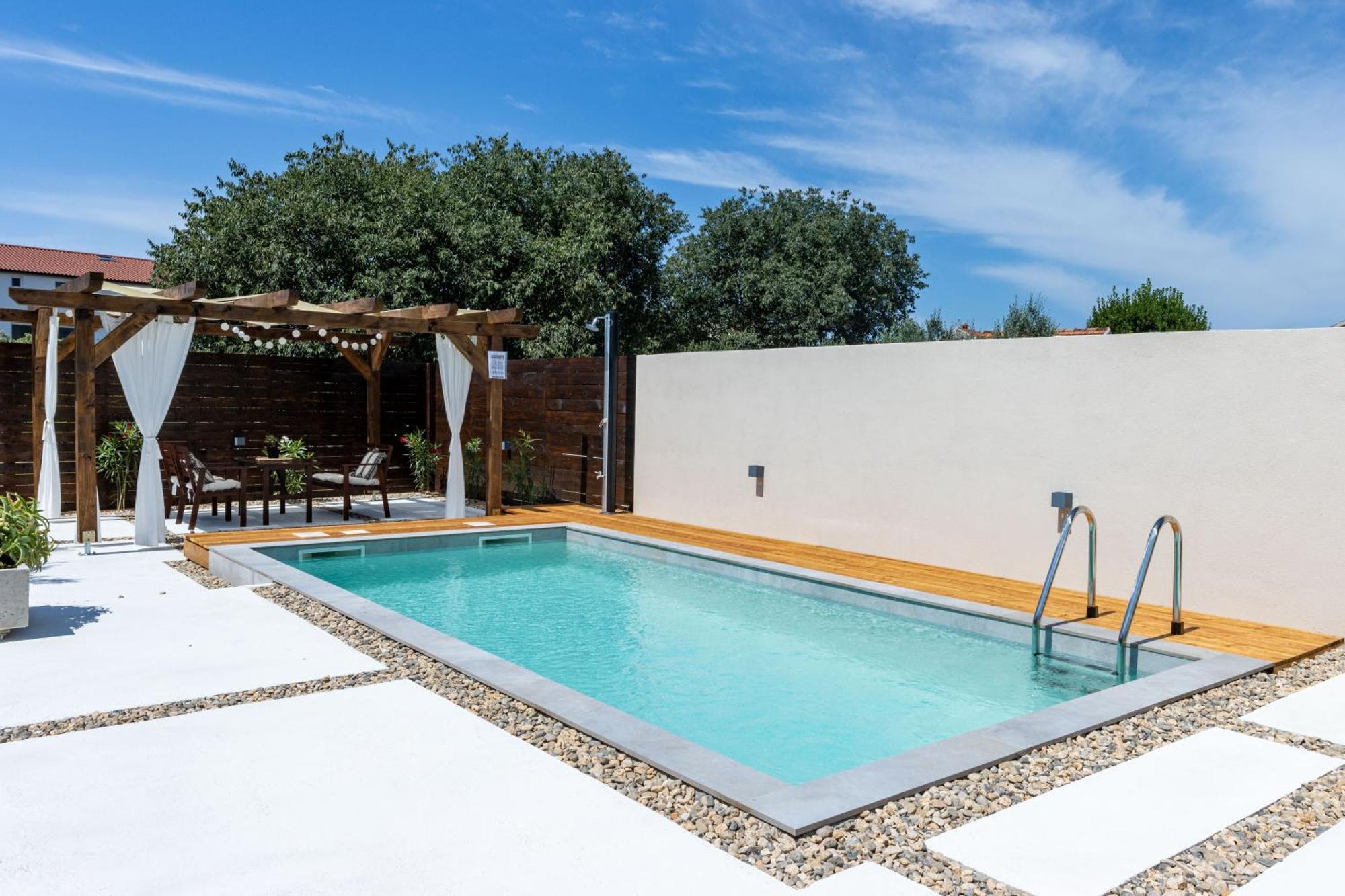 Holiday Home Silencio Biograd Weißenburg Exterior foto
