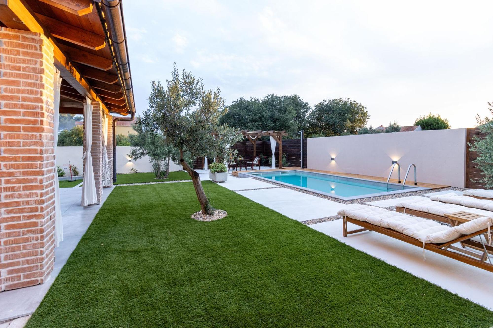 Holiday Home Silencio Biograd Weißenburg Exterior foto