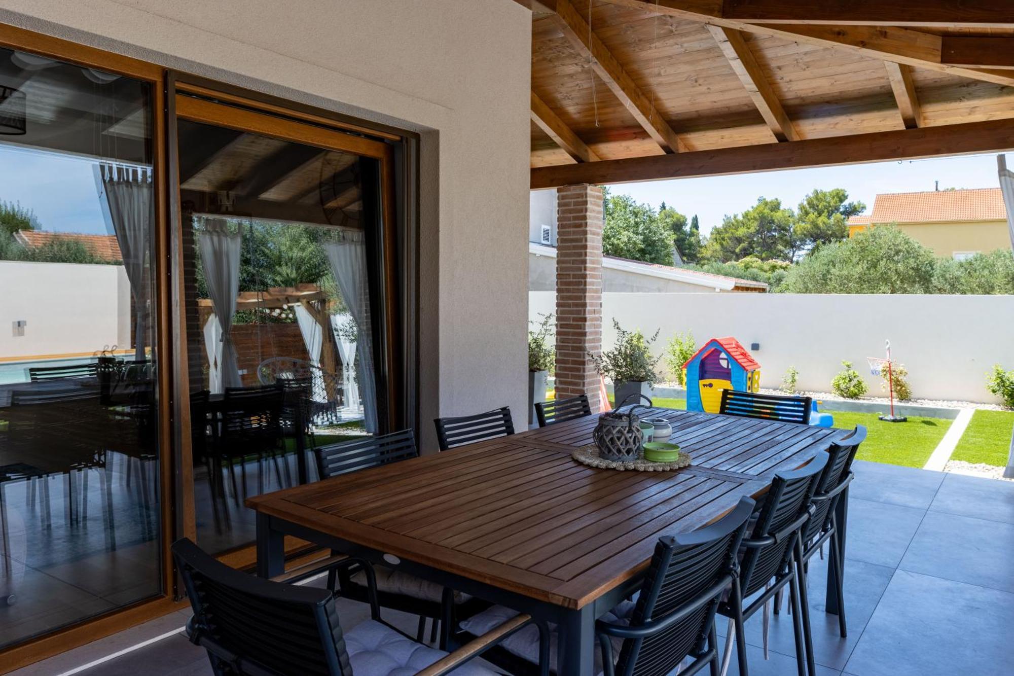 Holiday Home Silencio Biograd Weißenburg Exterior foto